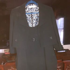 Business Suit or anything dressy suit.